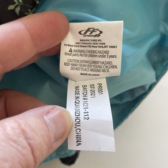 Disney Minnie Mouse Floral Tote Bag with Rope Handle - Picture 6 of 8